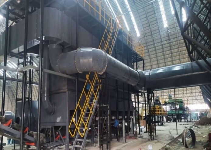 Линия для брикетирования угольной пыли 45-50T